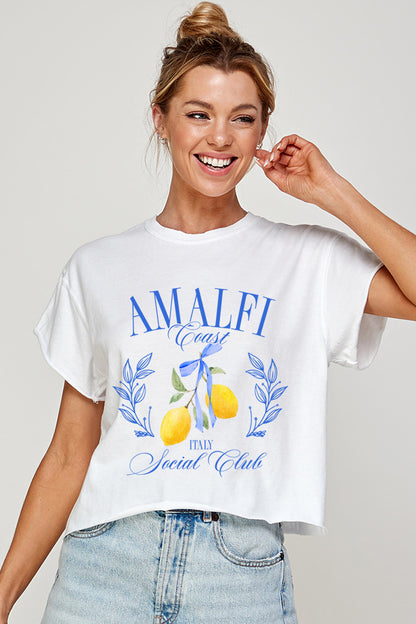 2273-CROP Amalfi Coast Social Club Graphic Tee