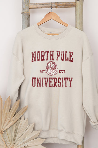 1601-SS North Pole University Sweatshirt