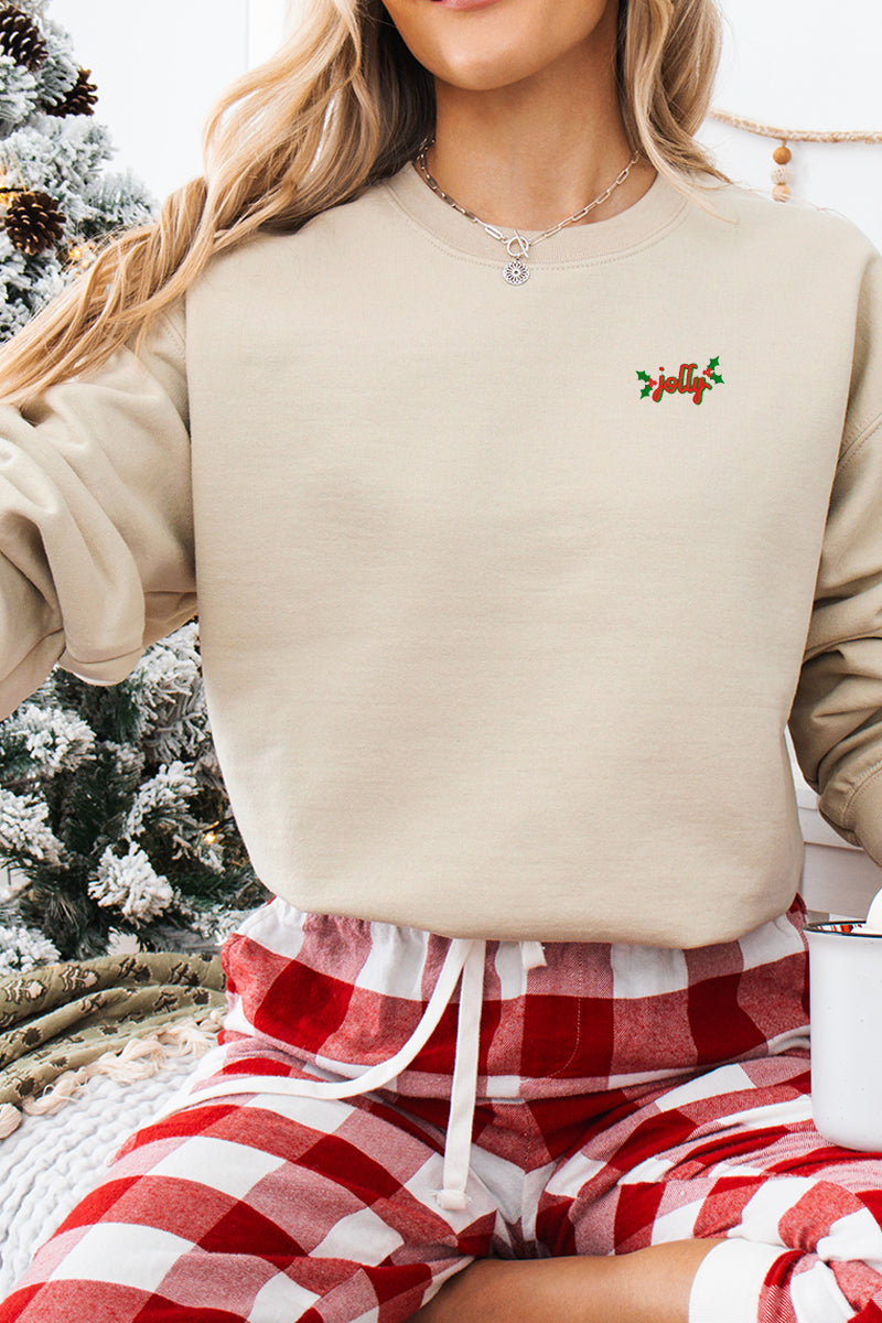 2400-SS JOLLY EMBROIDERY SWEATSHIRTS